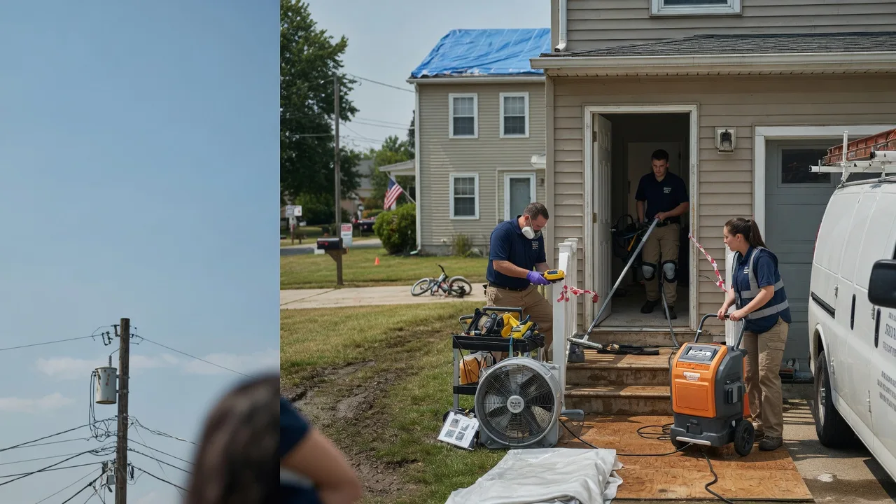 Water Damage Repair in Hemlock, IN near me